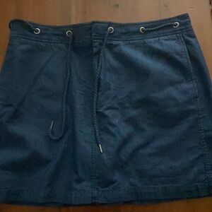Dockers navy jean skort. In excellent condition. Size 12